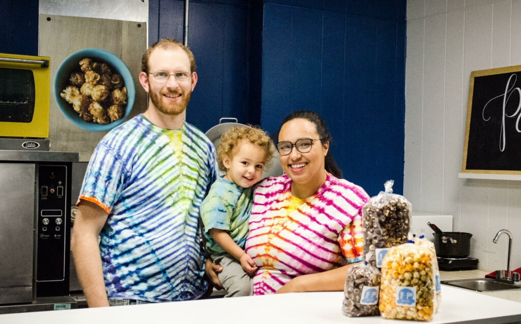 Brooke and Nicholas Bartlett built a 5,000-square-foot business from a movie-night hobby.