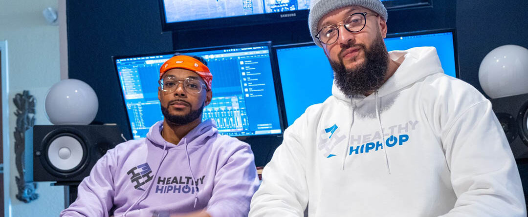 Wes Smith (left) and Roy Scott (right), cofounders of Healthy Hip Hop